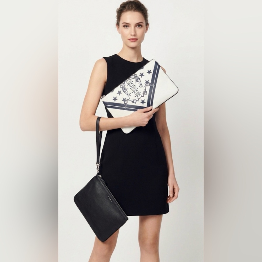 Sandro Geometric Star Clutch
